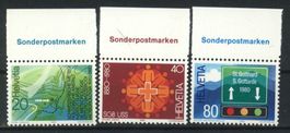 1980, Nr.642–644, Sonderpostmarken II **