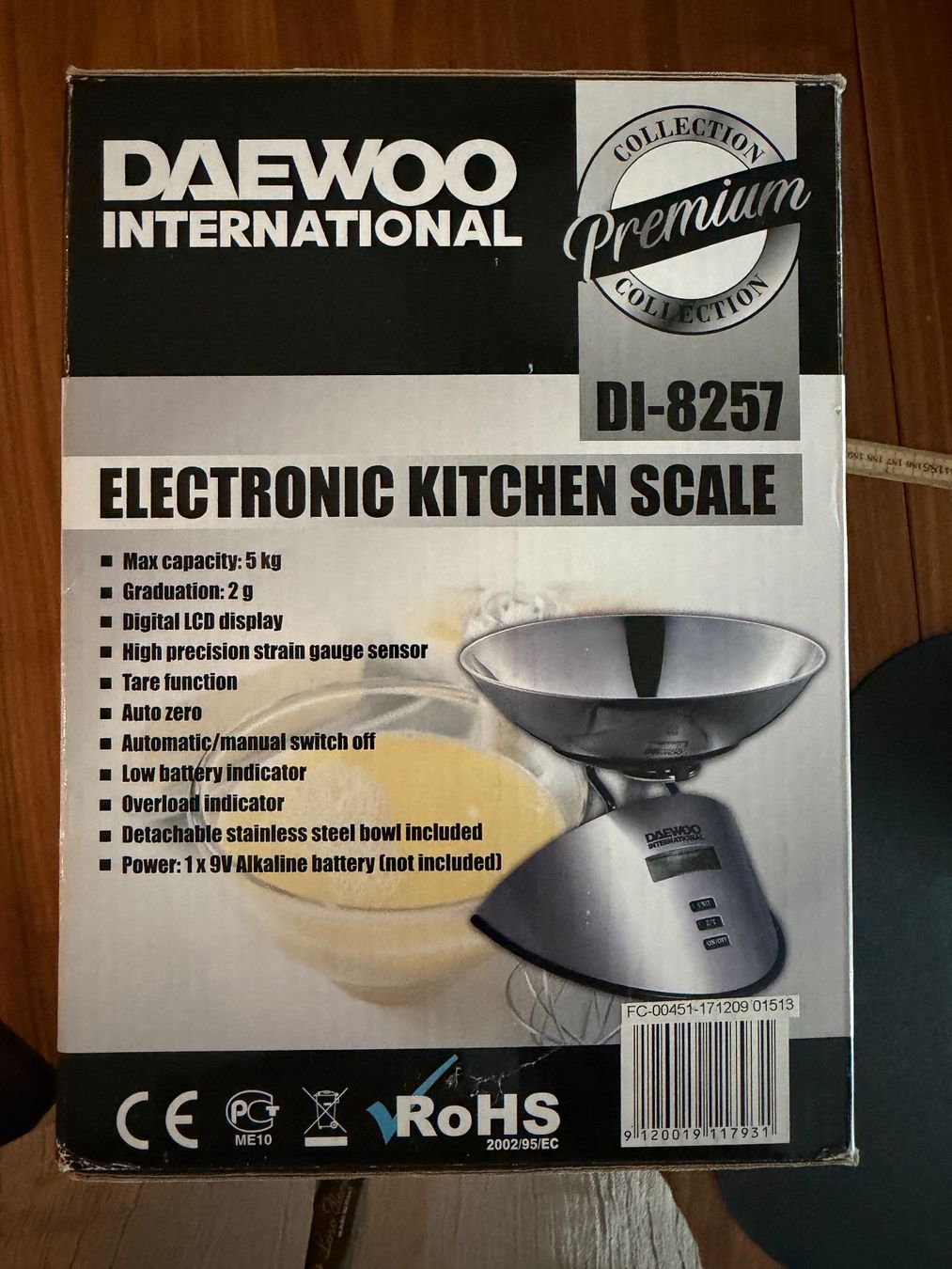 Balances de cuisine: Küchenwaage Daewoo 2G - 5Kg – Neuf avec emballage d'origine à Horgen par Auction-Kings 1