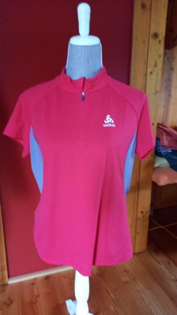 Odlo Damen T-Shirt Pink Grau Grösse L guter Zustand