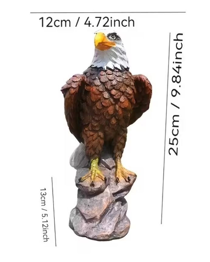 Statuette: Adler auf Stein (25 cm) – Nuovo e nell'imballaggio originale da Langenbruck venduto da Gumsi 2