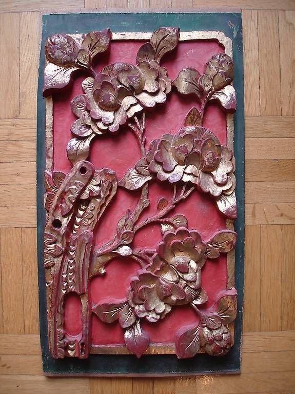 Sculture & Statue: ANIKES HOLZRELIEF AUS CHINA – Usato da Niederweningen venduto da tsnuk333