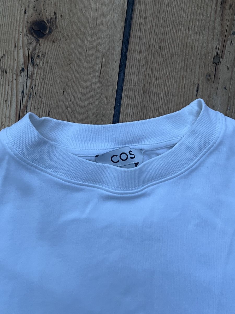 Cos T-shirt: Weisses Langarm Shirt von COS – Usato da Bern venduto da 50percent 1