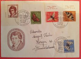 B269) 1955, Pro Juventute FDC Kt. 100.-