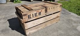 eierkiste,holzkiste, industrie, deko, shaby chic, vintage