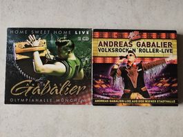 Andreas Gabalier  -  2x LIVE Alben 4 CDs Digi
