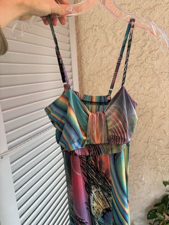 Sommer Kleid Maxi Y2K