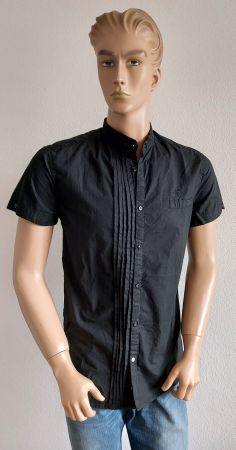 Neues Religion Herren Hemd, Grösse 2 / M Schwarz