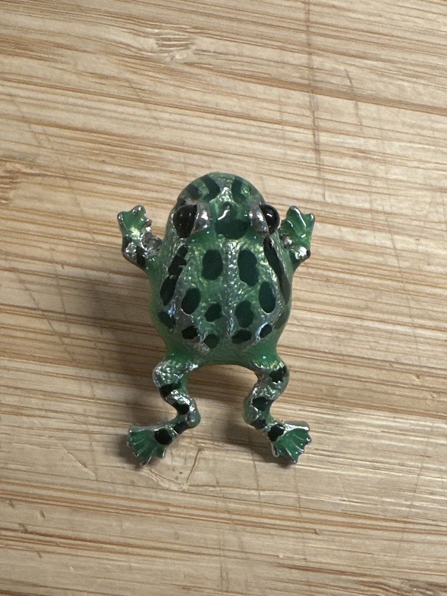 Spille & Fermagli: Frosch Anstecker Brosche – Nuovo (secondo la descrizione) da Trüllikon venduto da angela4444