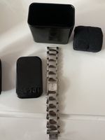 Esprit Damenuhr, Silber, mit Strass, neuwertig, TOP! 17cm