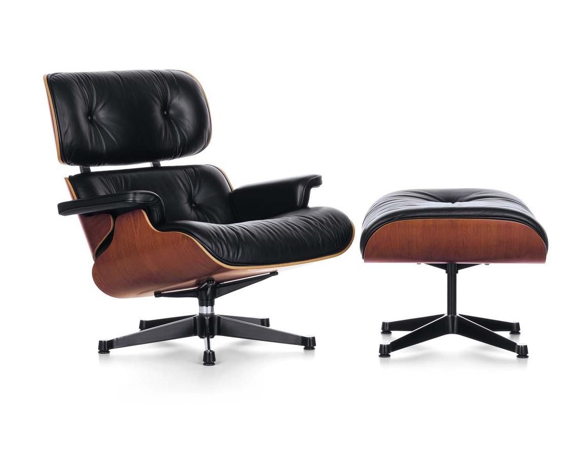 Vitra Poltrone: vitra. Lounge Chair & Ottoman Charles & Ray Eames, 1956 – Nuovo e nell'imballaggio originale da Herisau venduto da playoff15