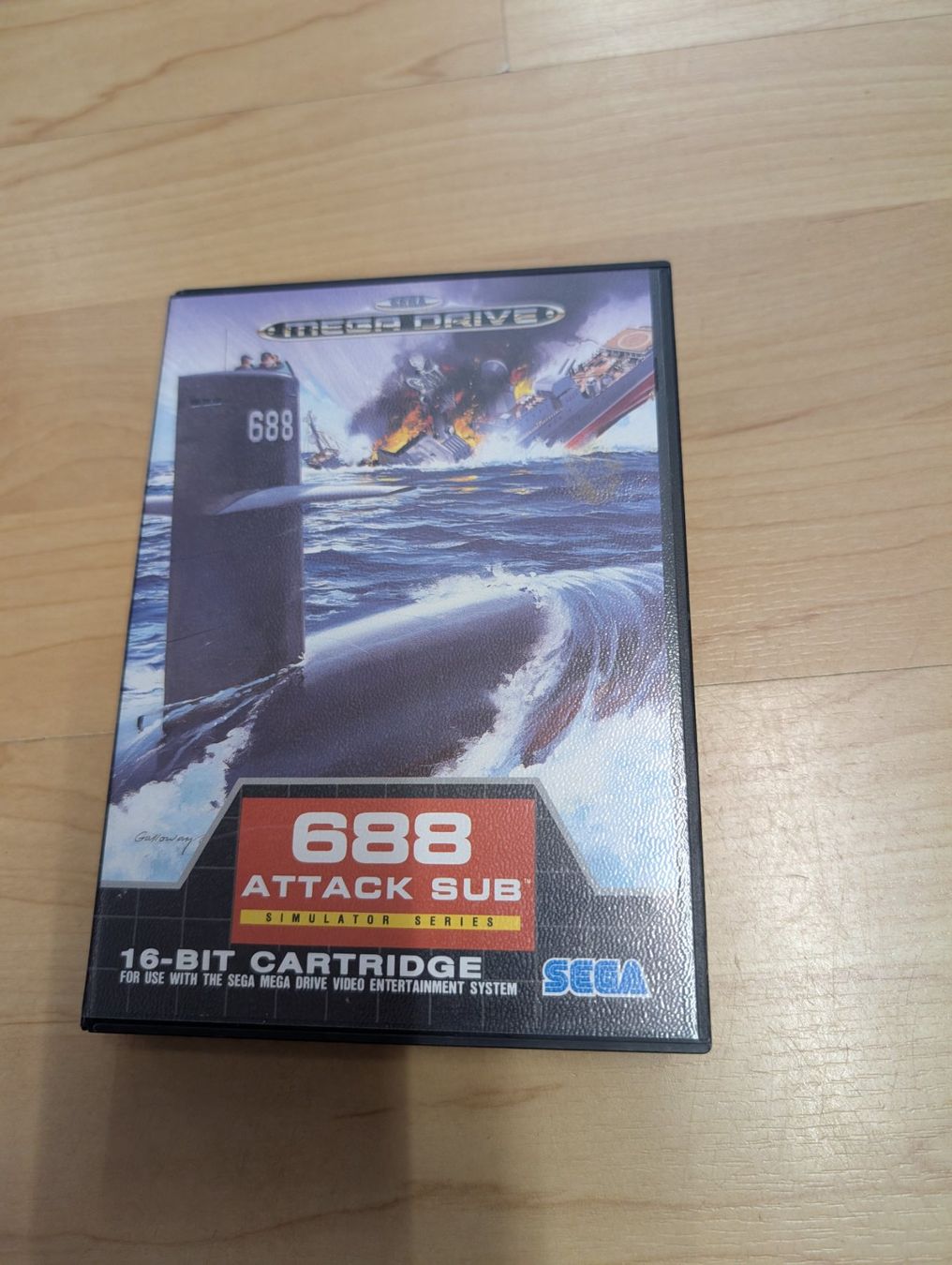 Giochi: 688 attack sub sega mega drive – Usato da Giubiasco venduto da Ticinerd