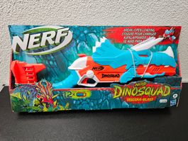 Neu - Hasbro - Nerf Dinosquad Tricera-Blast