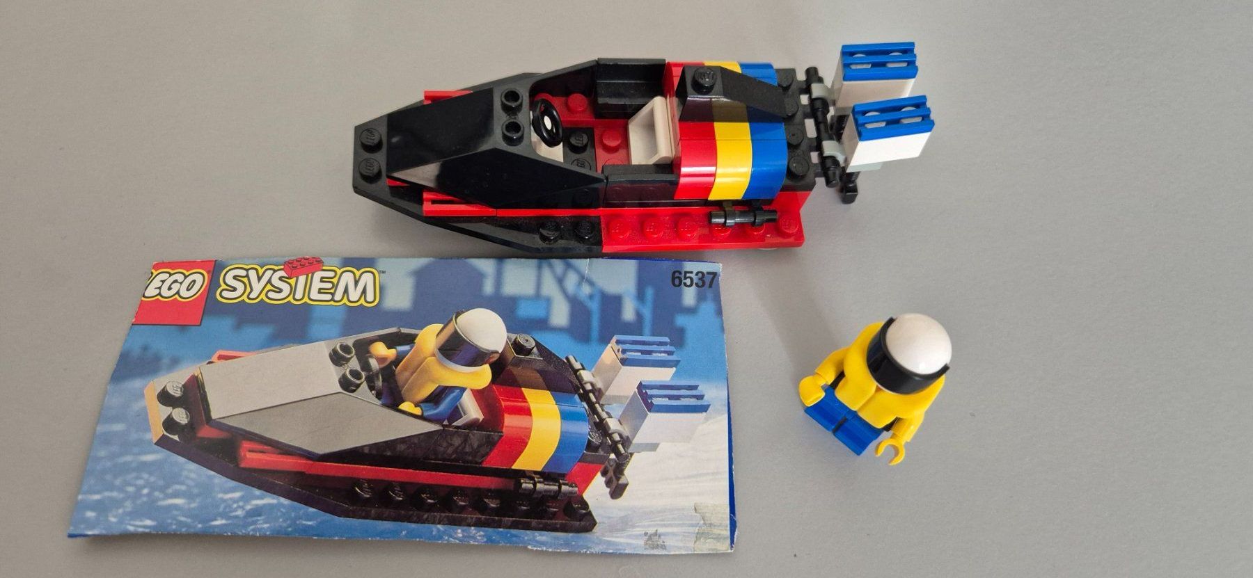Lego Giocattoli: LEGO System 6537 Schnellboot, mit Figur & Anleitung! – Usato da Weisslingen venduto da ajnosa56 2