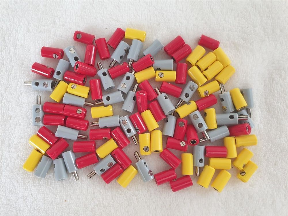 Märklin 7130 Stecker Und Muffen 100 Stück Verschiedene Farben