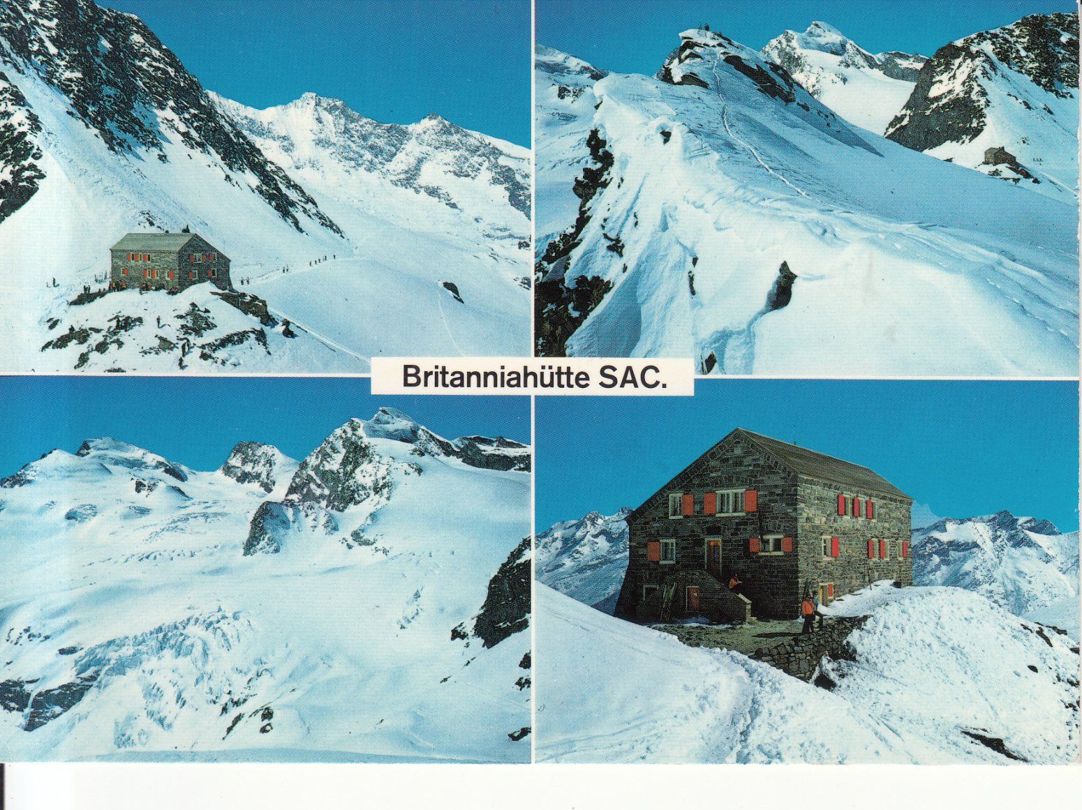Cartoline postali: Britanniahütte 1995 – Usato da Bürglen TG venduto da StampGraf