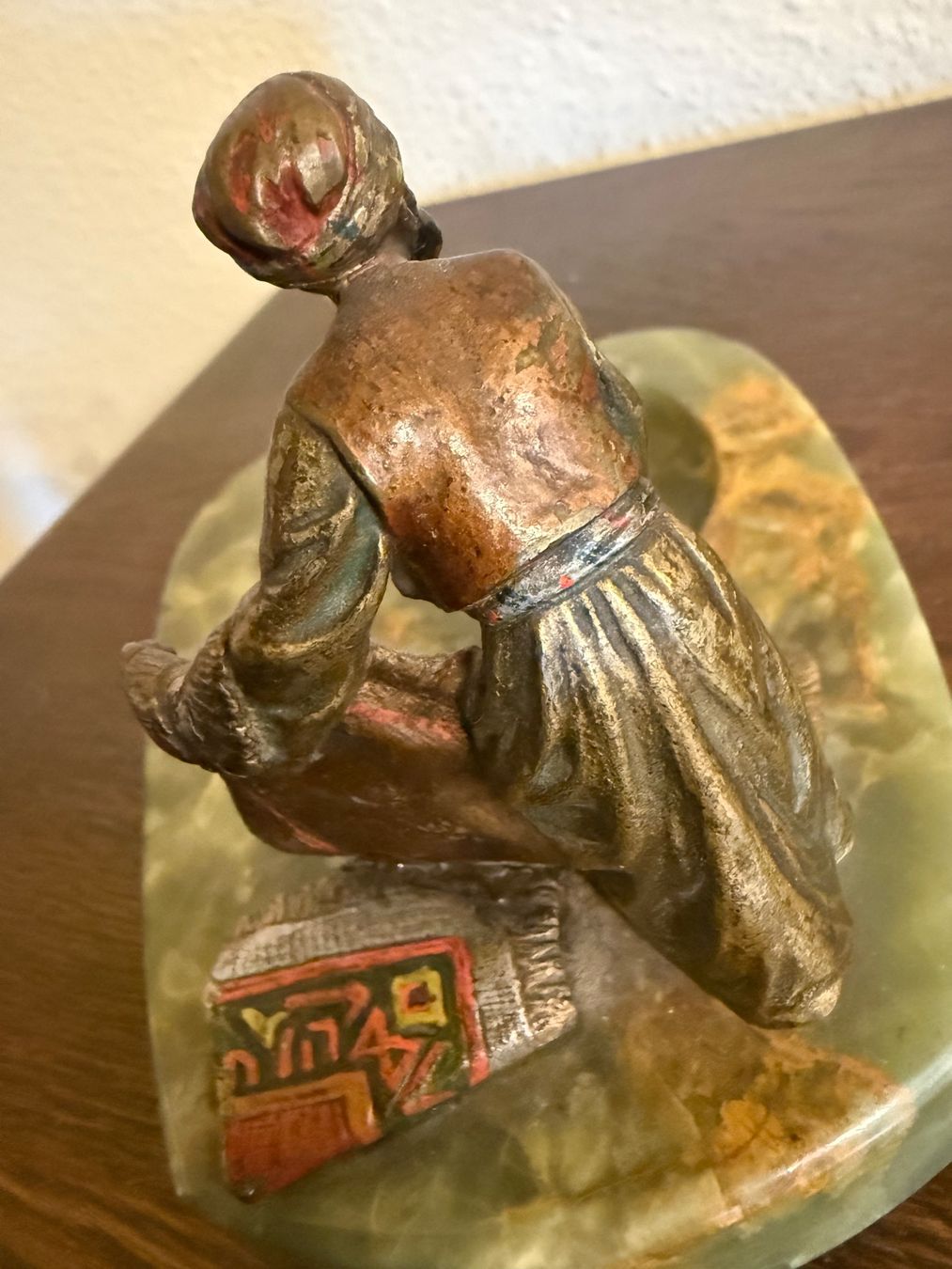 Skulpturen & Statuen: Alte Wienerbronze auf Aschenbecher – Gebraucht aus Glattbrugg von Xena14 5