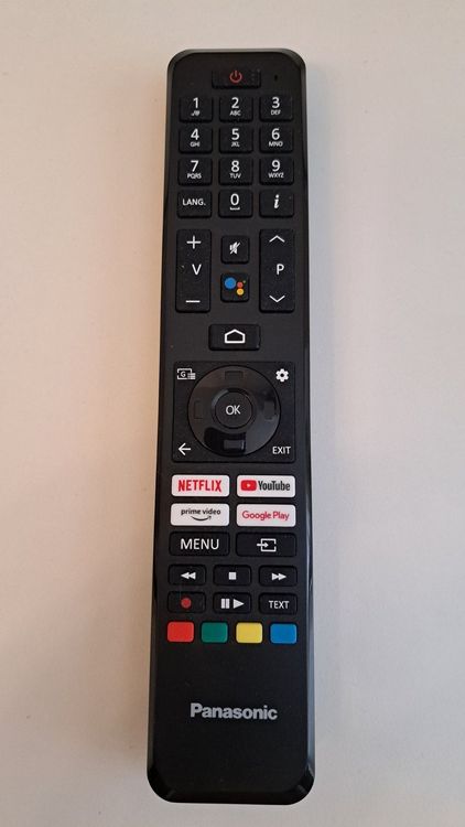 Telecomando Originale Panasonic Per TV Serie TX43GXW584, TX43HX600EZ, TX43JS360E - Portata 5-10 Metri, Senza Fili