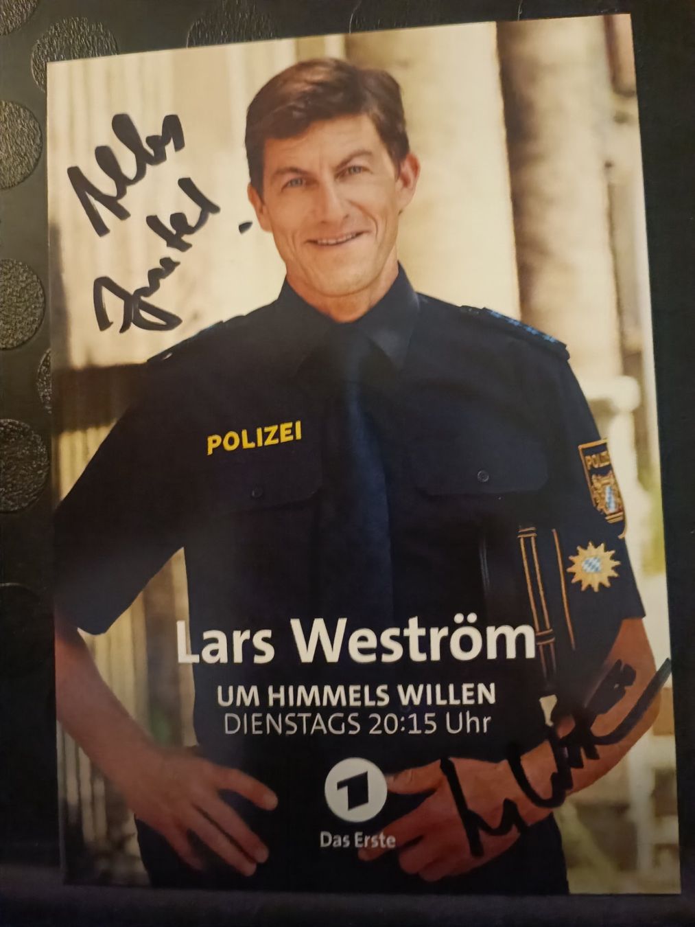 Autogramme: Lars Westström - Um Himmels Willen – Gebraucht aus Menziken von Artographs