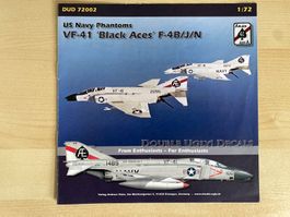 Decals 1/72 - VF-41 "Black Aces" F-4B/J/N von Double Ugly