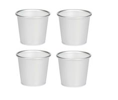 Dariol-Formen Timbal-Formen Aluminium 4er-Set, Ø 6 cm