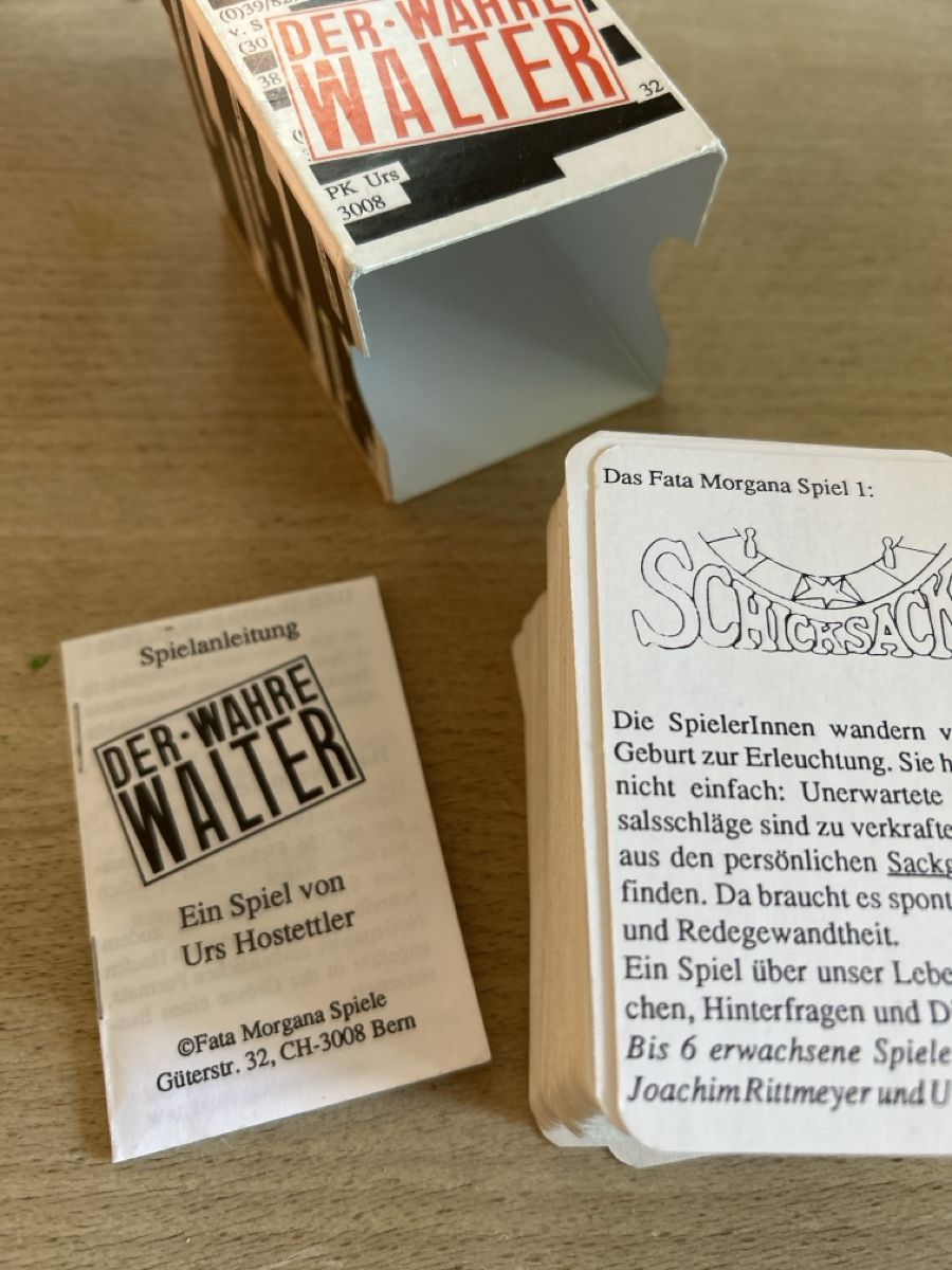 Jeux: Der wahre Walter – D'occasion à Bern par kuhnsi 2