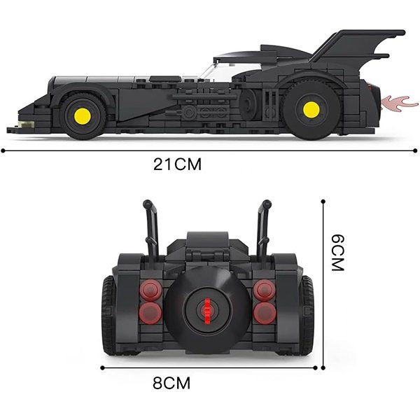 Mould King Kit di costruzioni: Mould King: Bat Mobil / 27018 – Nuovo e nell'imballaggio originale da Meisterschwanden venduto da Bigi1 2