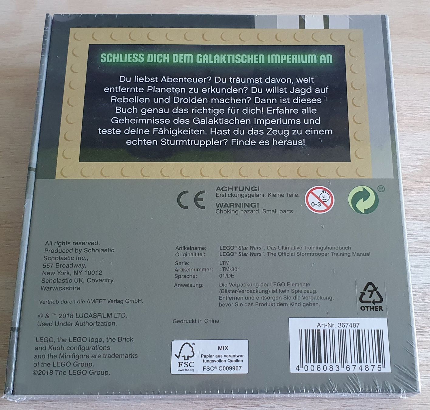 Lego Giocattoli: LEGO Star Wars - Das ultimative Trainingshandbuch, Neu – Nuovo e nell'imballaggio originale da Reinach BL venduto da jcc.Basel 1