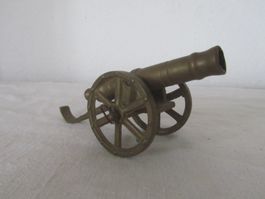 Antike Miniatur Kanone aus Messing
