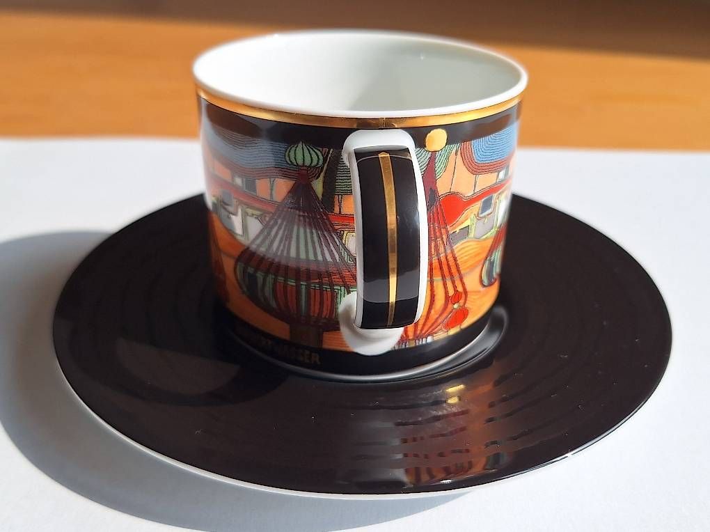 Tazze: 1 Sammeltasse Hundertwasser 656B L'Expulsion – Nuovo (secondo la descrizione) da Reinach BL venduto da Softseller 3