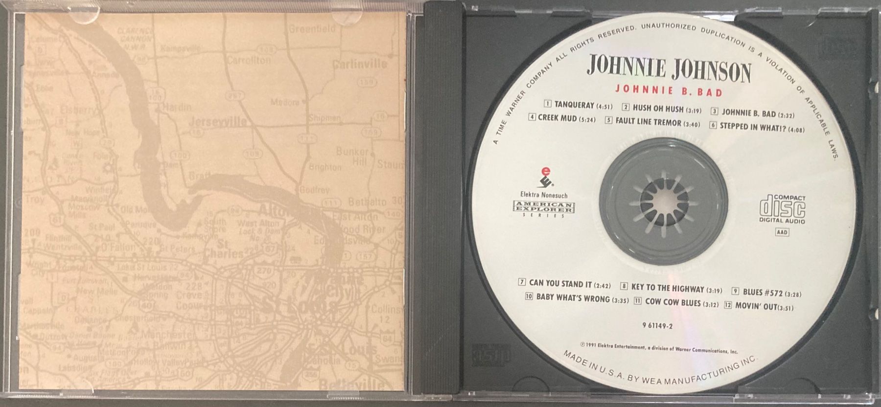 CDs: JOHNNIE JOHNSON - JOHNNIE B. BAD – D'occasion à Poliez-Pittet par Newtown-Records 2