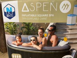 Whirlpool Aspen (aufblasbar) mit neuer Pumpenanlage