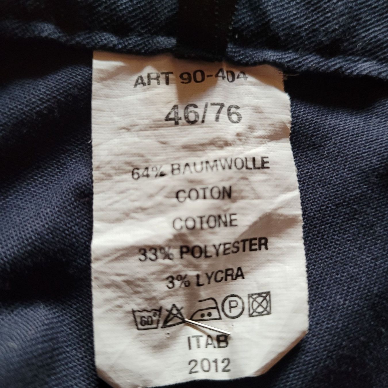 Hosen: robuste Arbeiterhose dunkelblau Grösse 46/76 – Neu (gemäss Beschreibung) aus Hondrich von Ebro01 4