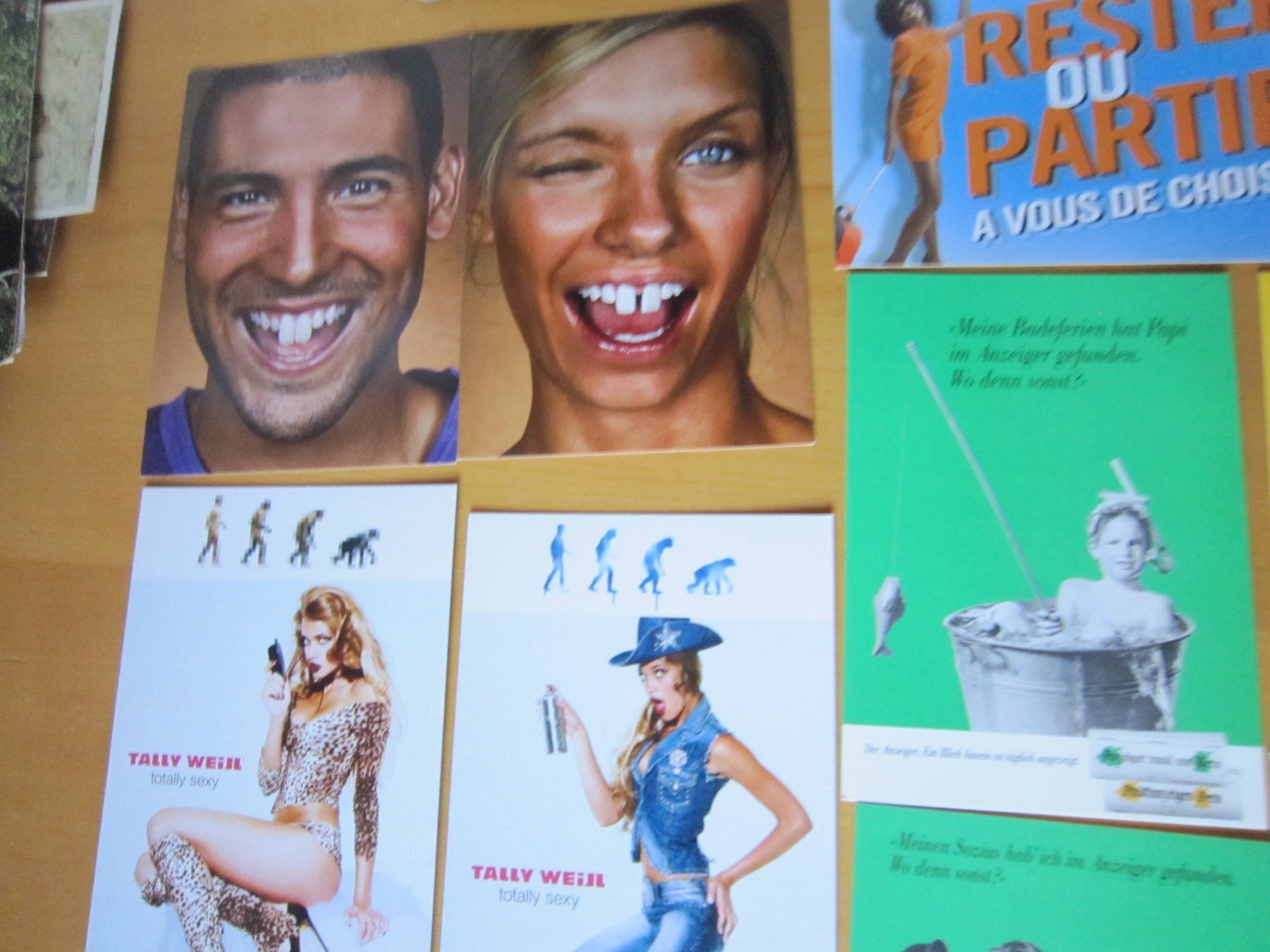 Cartes postales: No 10 Moderne Postkarten Werbekarten – D'occasion à Gordola par Polentaefung 1