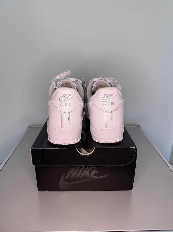 Nike Scarpe da uomo: Nike Air Force 1 White Supreme – Nuovo e nell'imballaggio originale da Reutigen venduto da Adweng 3