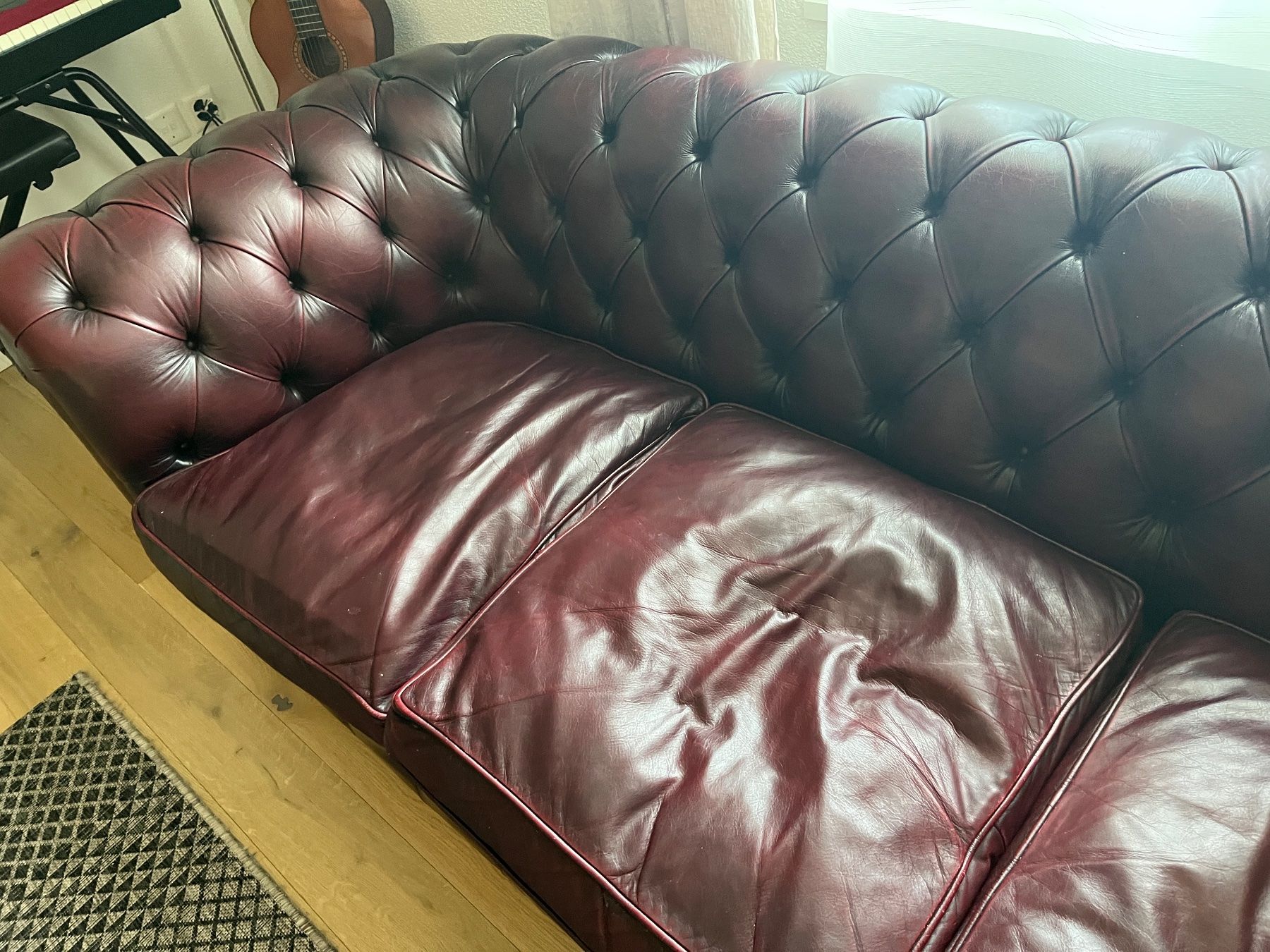 Divani: Chesterfield-Sofa / Ledersofa / Top-Zustand – Usato da Obfelden venduto da User500 2