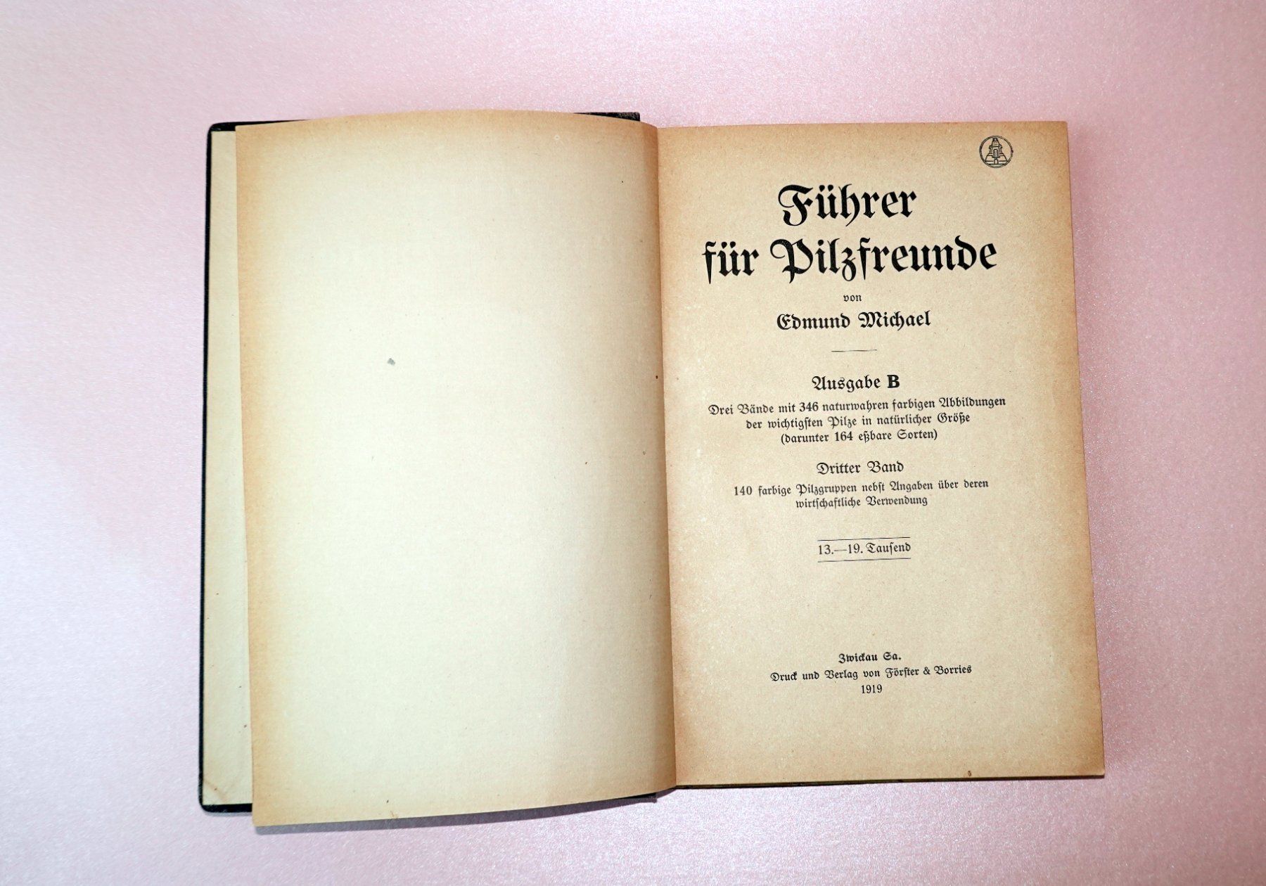 Libri: Pilzbuch Antik – Usato da Brunnen venduto da brocundfloh 1