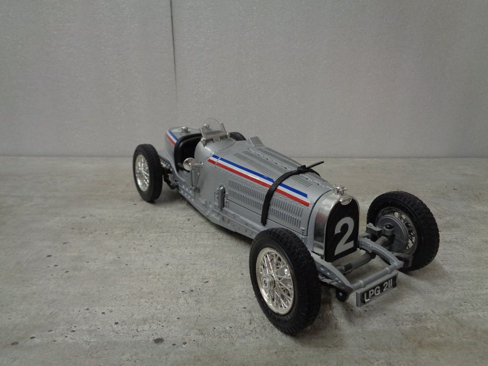 Kit Miniature Burago Bugatti Type 59 Grand Prix 1934 – échelle 1/18, En Boîte, Occasion