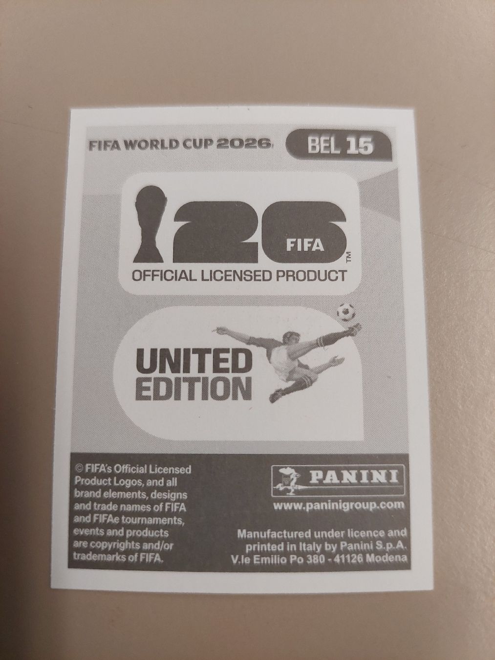 Panini Carte collezionabili: Kevin DE BRUYNE Panini 2026 – Nuovo e nell'imballaggio originale da Zürich venduto da shimibene 1