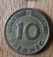10 Pfennig Deutschland Bank Deutscher Länder 1949 G - selten