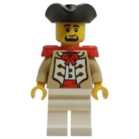 LEGO® Piraten Minifigur spanischer Artillerieoffizier