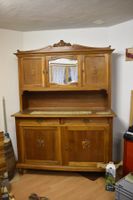 Buffet Schrank Holz mit Spiegel