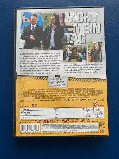Tutti i DVDs: Nicht Mein Tag - Moritz Bleibtreu – Usato da Ennenda venduto da eri_686d 1