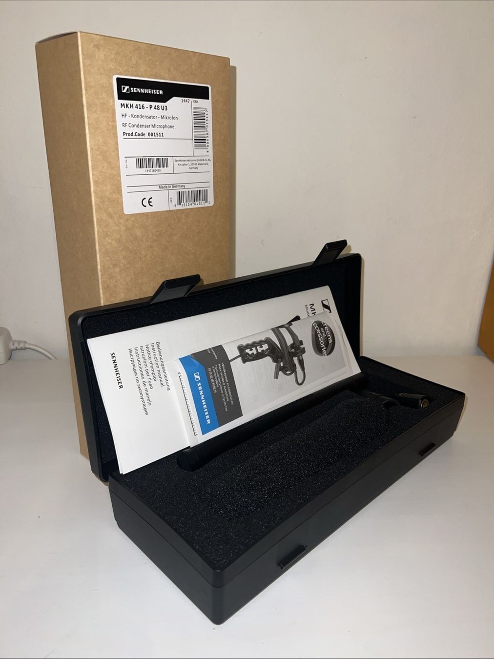 Sennheiser Microfoni: Sennheiser MKH 416 P48 Richtrohrmikrofon – Usato da Zug venduto da pully5 3