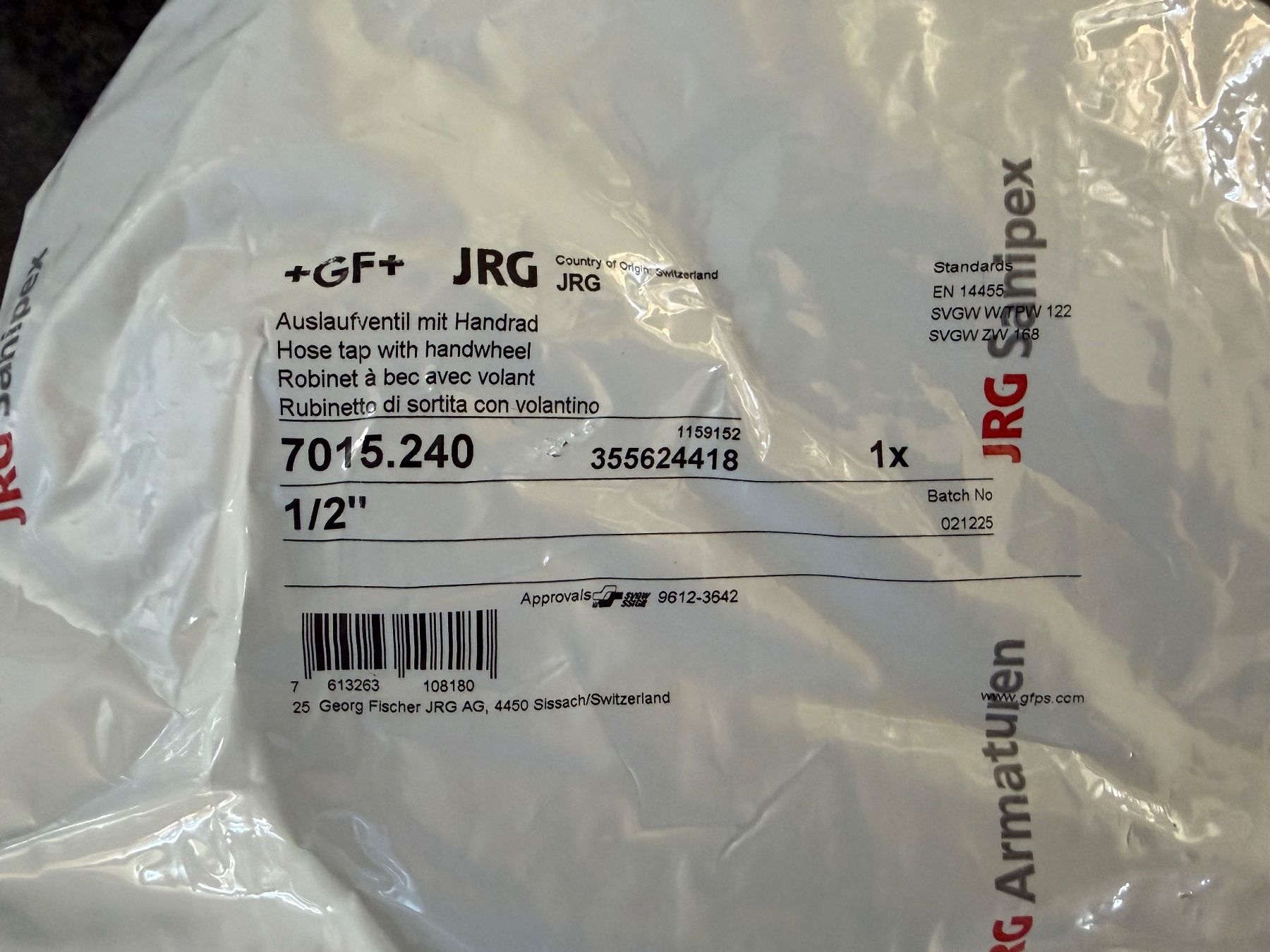 Armaturen: Gartenventil messing, 1/2" – Neu und originalverpackt aus winterthur von Grami1 4