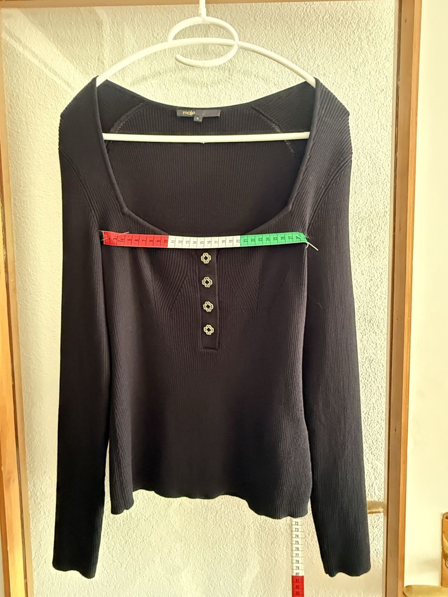 Maje Maglioni & Felpe: NEU Pullover Maje schwarz, Gr.  0 (XS/S) – Nuovo (secondo la descrizione) da Zollikon venduto da brownbear1 2