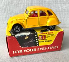 🟡🔵 CORGI TOYS / James Bond 007 / Citroen 2CV / 1981 / 1:64