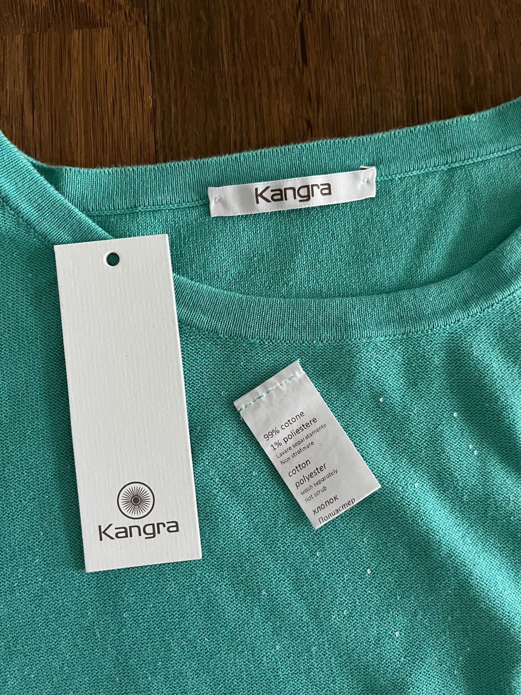 Pullover & Sweatshirts: KANGRA Pullover Gr. 38/S-M türkis, neu - 252 Euro – Neu (gemäss Beschreibung) aus Zollikofen von spunk65 5