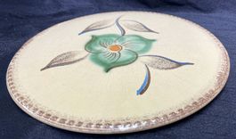 Vintage Keramik Tortenplatte Kuchenplatte / D 30cm