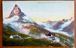 Zermatt - Riffelberg 1910