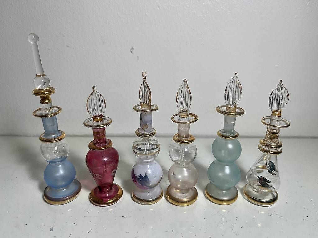 Flaconi: Jolis petits flacons parfum égyptiens vintage – Usato da Les Acacias venduto da kim_2dxt 2